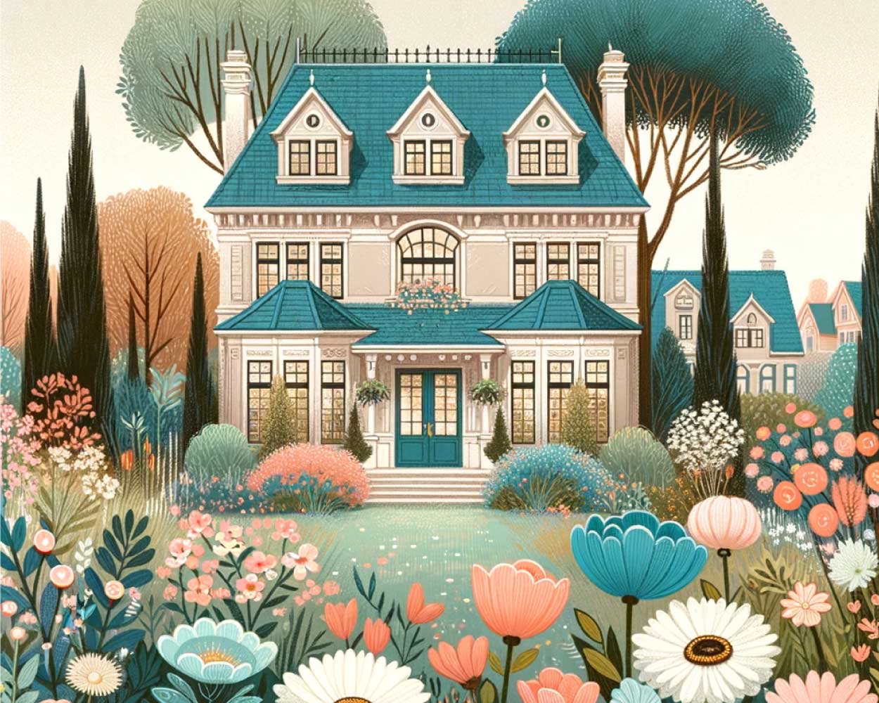 Paint by Numbers - Floral Manor