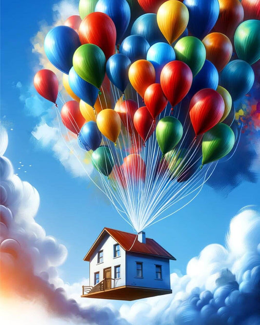 Paint by Numbers - Balloon House