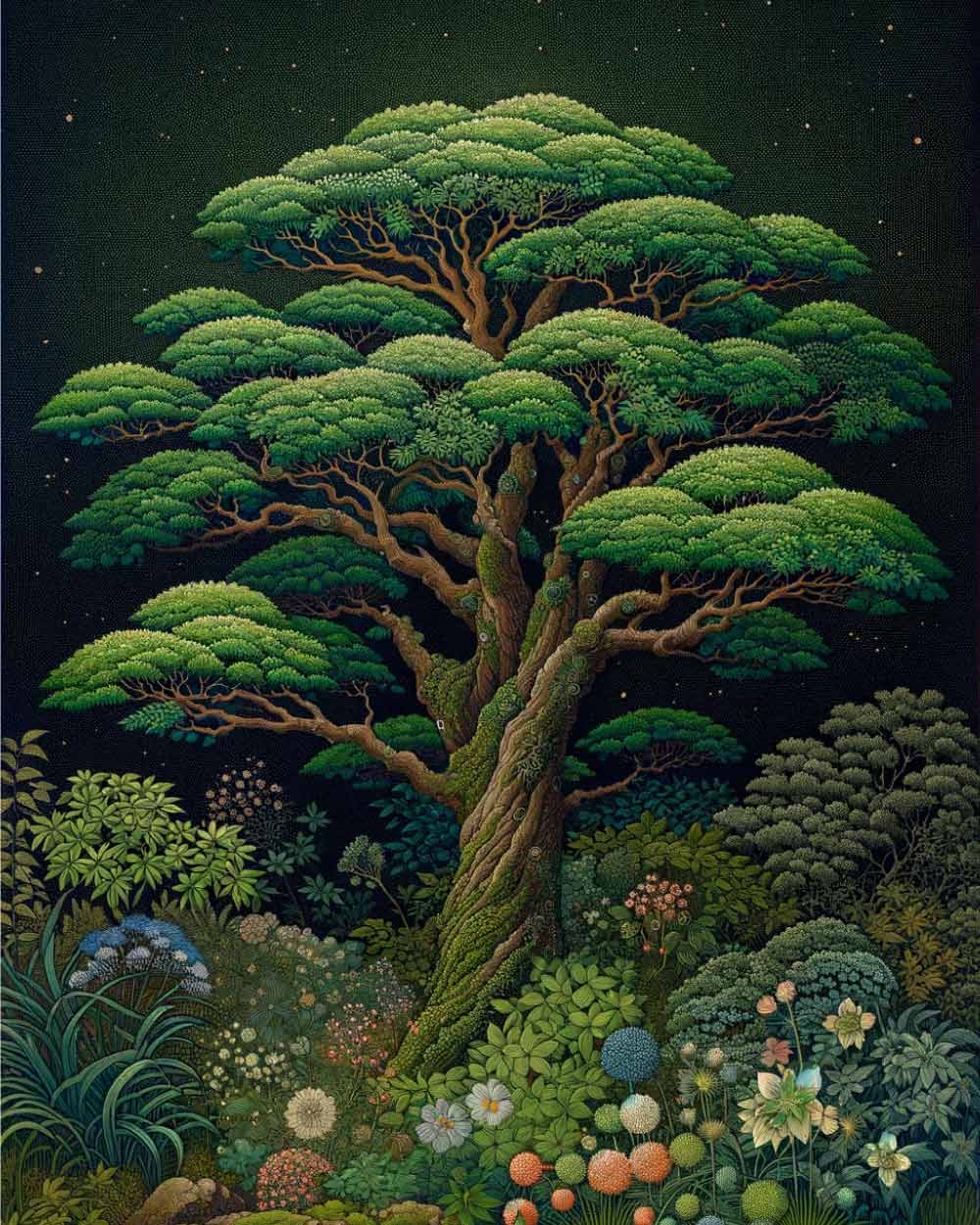 Paint by Numbers - Enchanted Tree