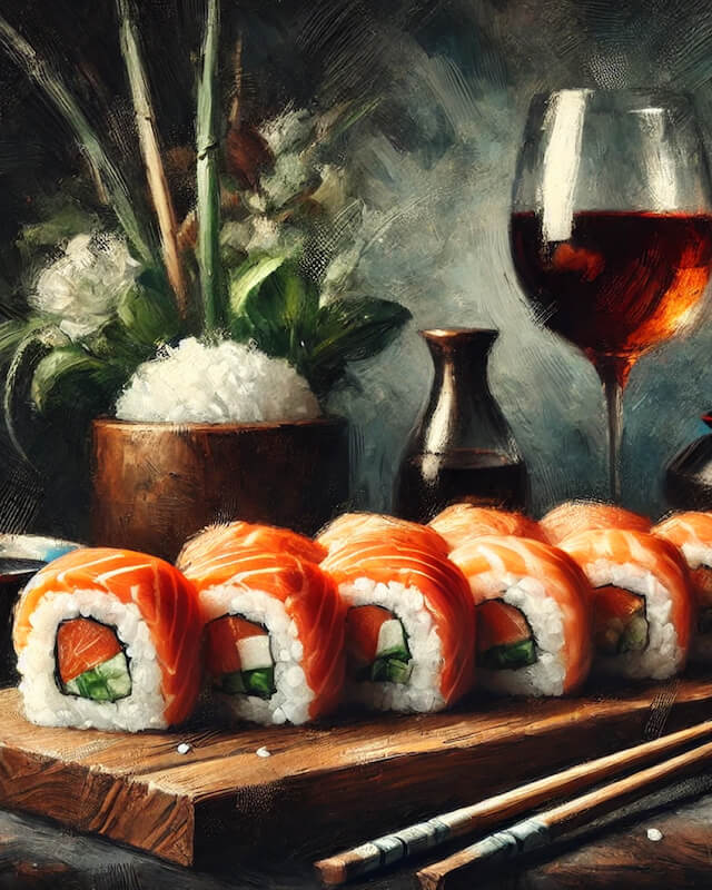 Paint by Numbers - Sushi Delight