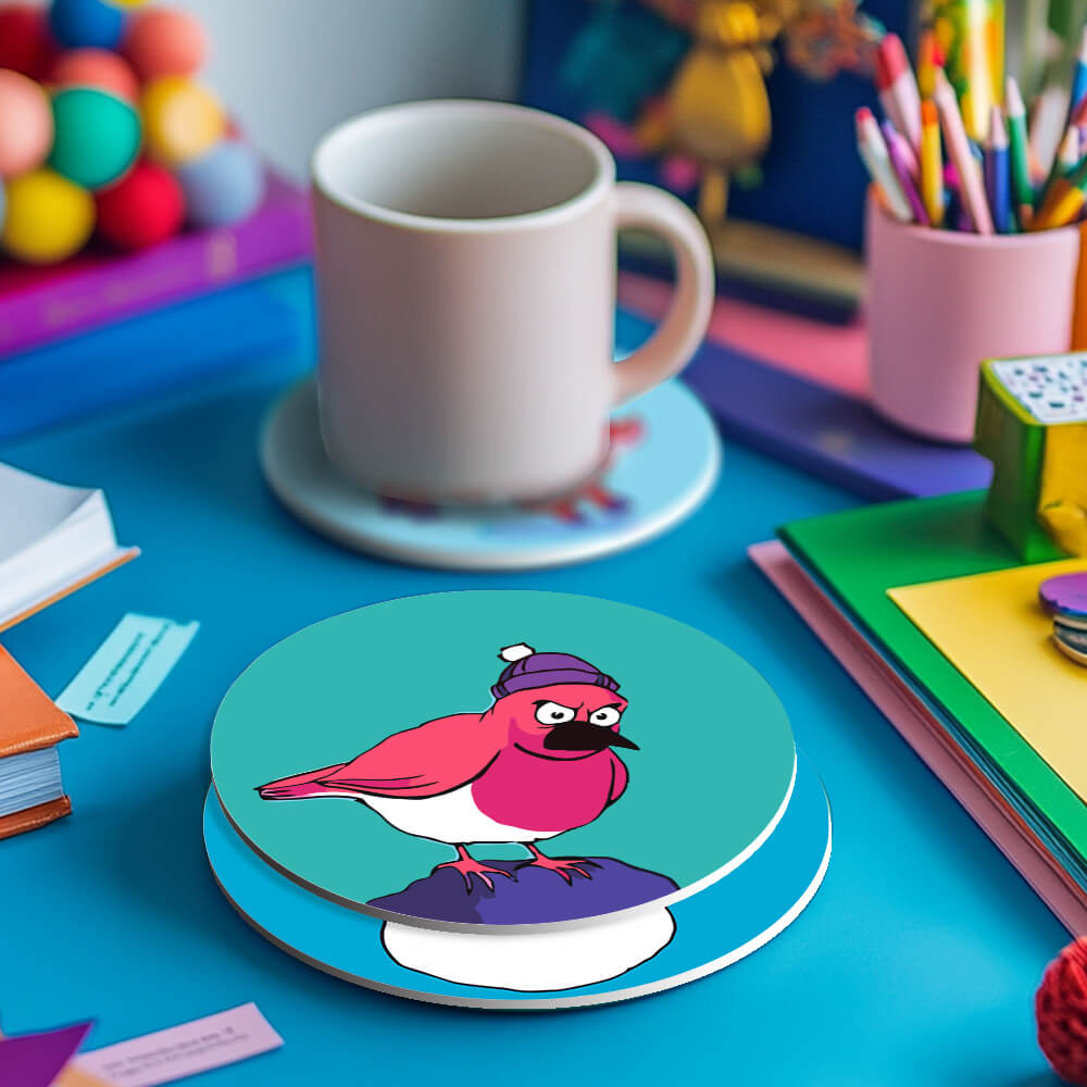 Paint by Numbers - Coasters | Colorful Figures