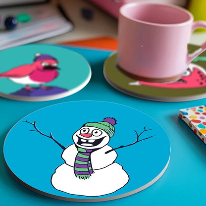 Paint by Numbers - Coasters | Colorful Figures