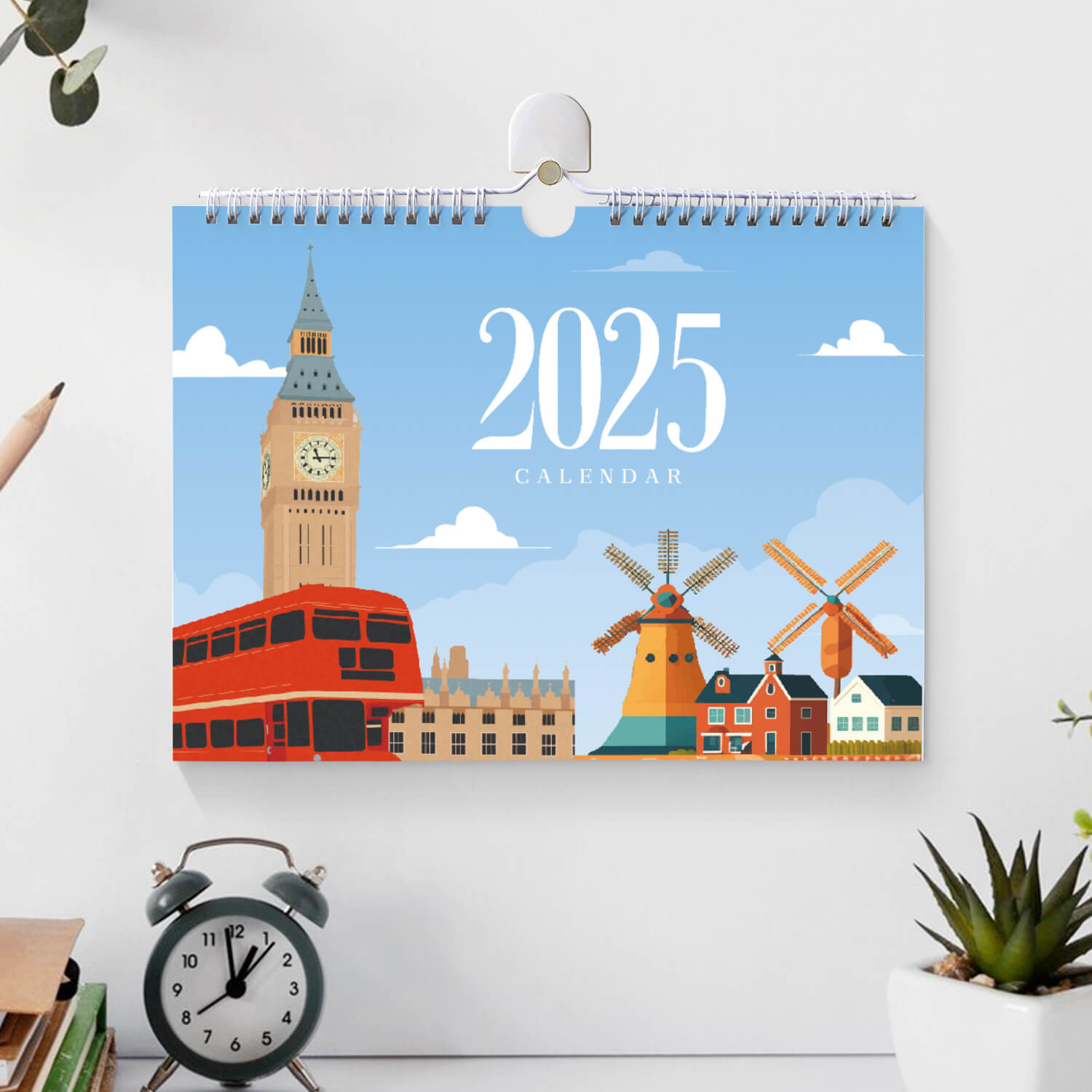 Paint by Numbers - Calendar Cities