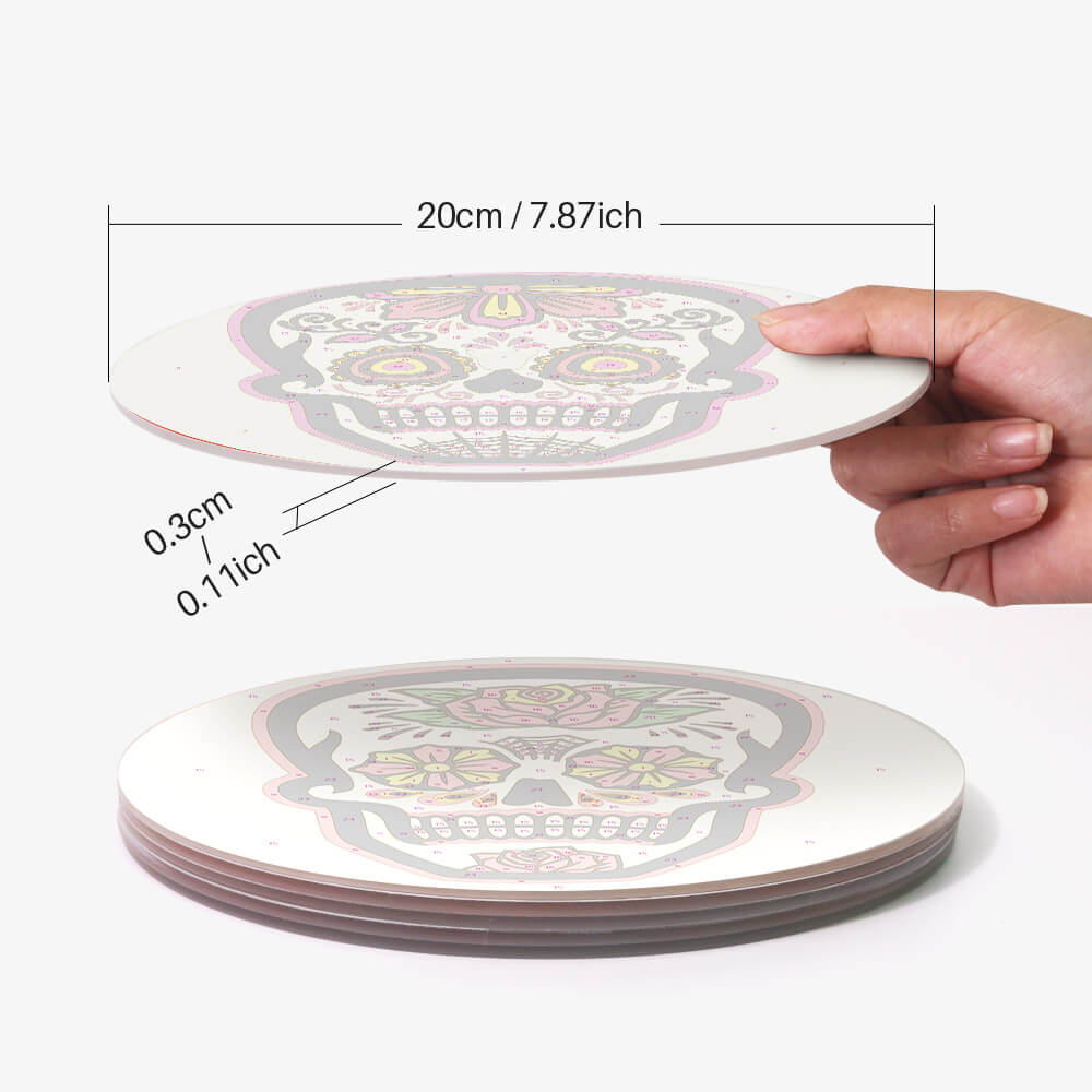 Paint by Numbers - Placemats | Calavera