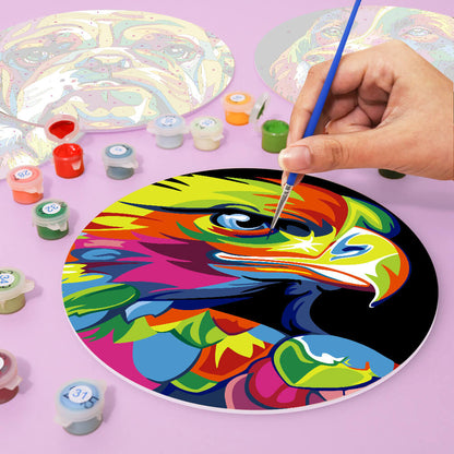 Paint by Numbers - Placemats | Colorful Animals