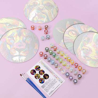 Paint by Numbers - Placemats | Colorful Animals