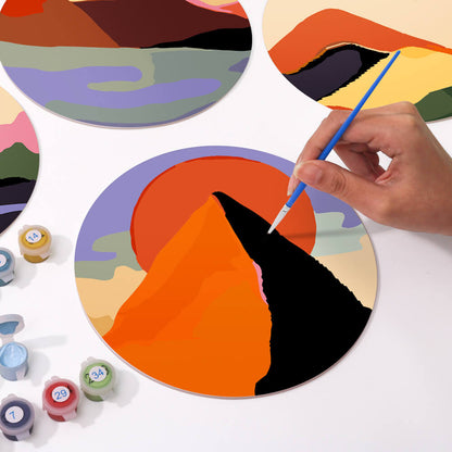 Paint by Numbers - Placemats | Colorful Nature