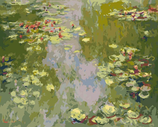 Paint by Numbers - Water Lily Pond | Claude Monet