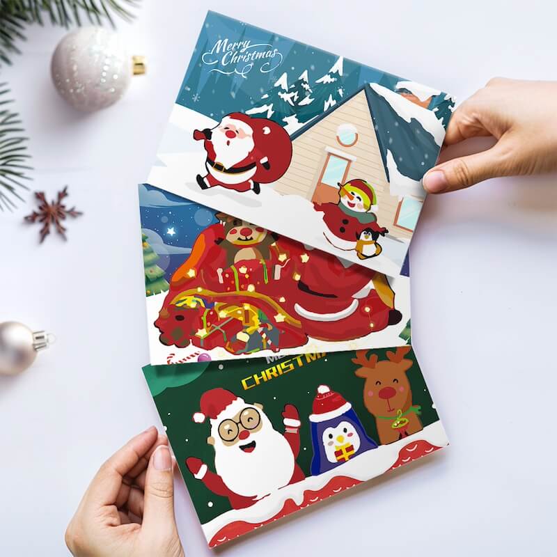 Paint by Numbers - Christmas Cards | Christmas time