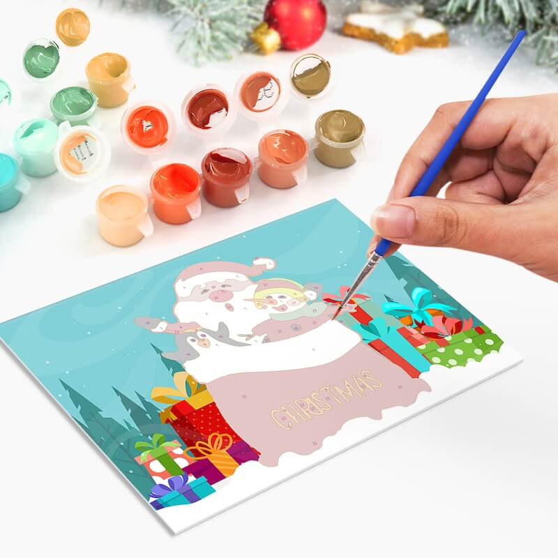 Paint by Numbers - Christmas Cards | Christmas time