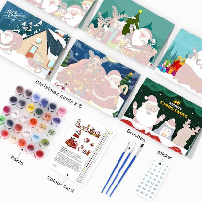 Paint by Numbers - Christmas Cards | Christmas time