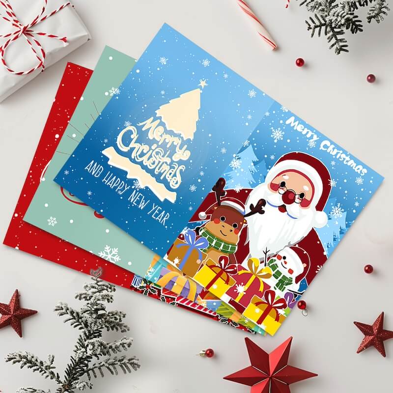 Paint by Numbers - Christmas Cards | Christmas tree