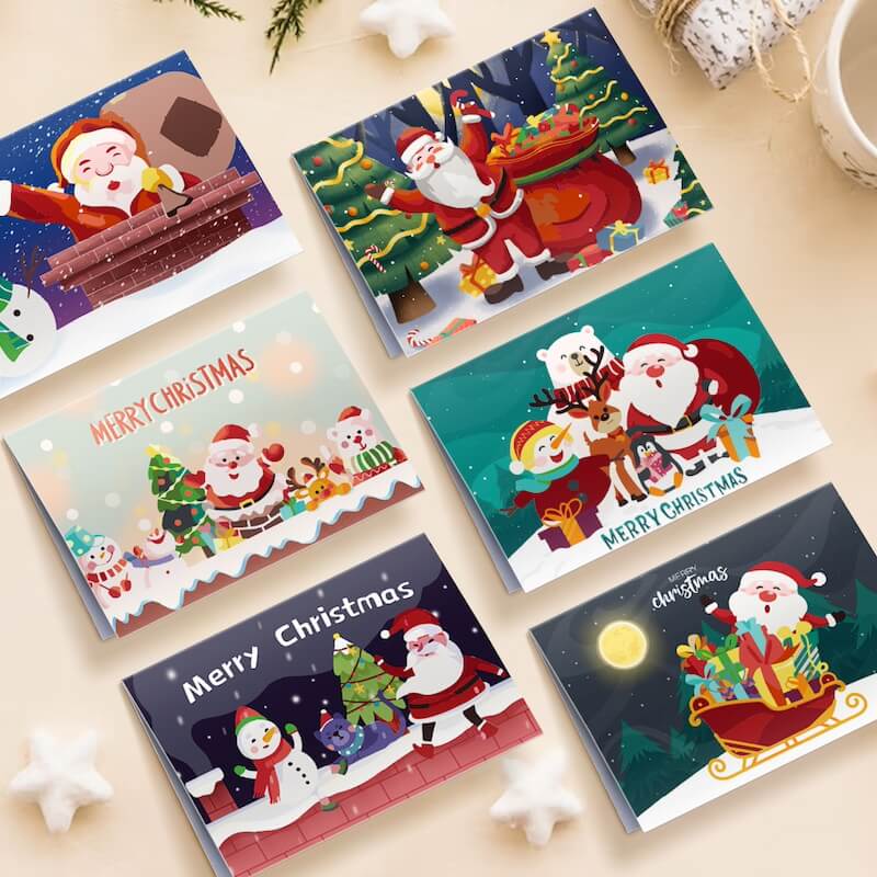 Paint by Numbers - Christmas Cards | Merry Christmas