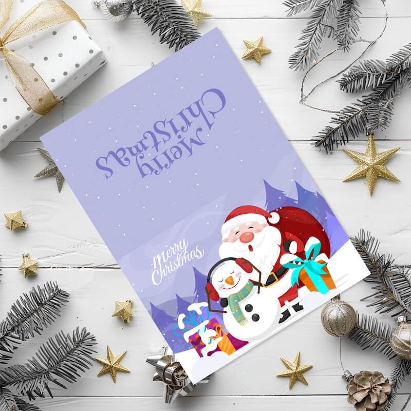 Paint by Numbers - Christmas Cards | Santa Claus