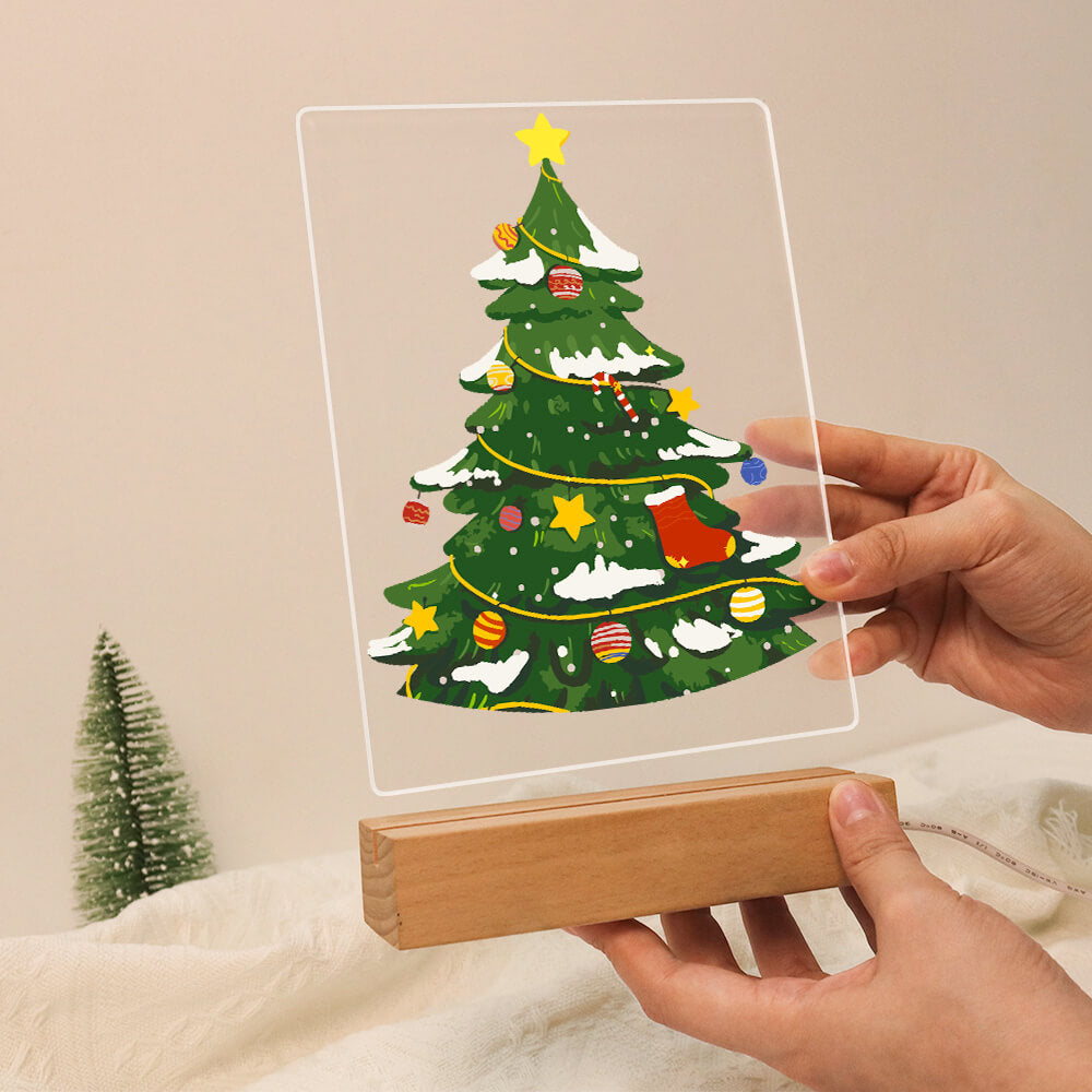 Paint by Numbers -  Christmas Light | Christmas tree