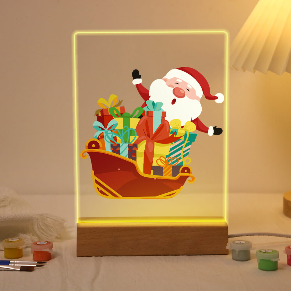 Paint by Numbers -  Christmas Light | Santa Claus