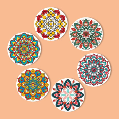 Paint by Numbers - Coasters | Mandala Designs