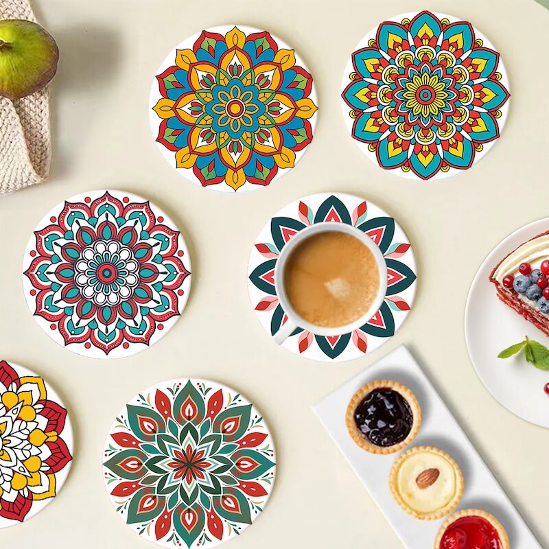 Paint by Numbers - Coasters | Mandala Designs