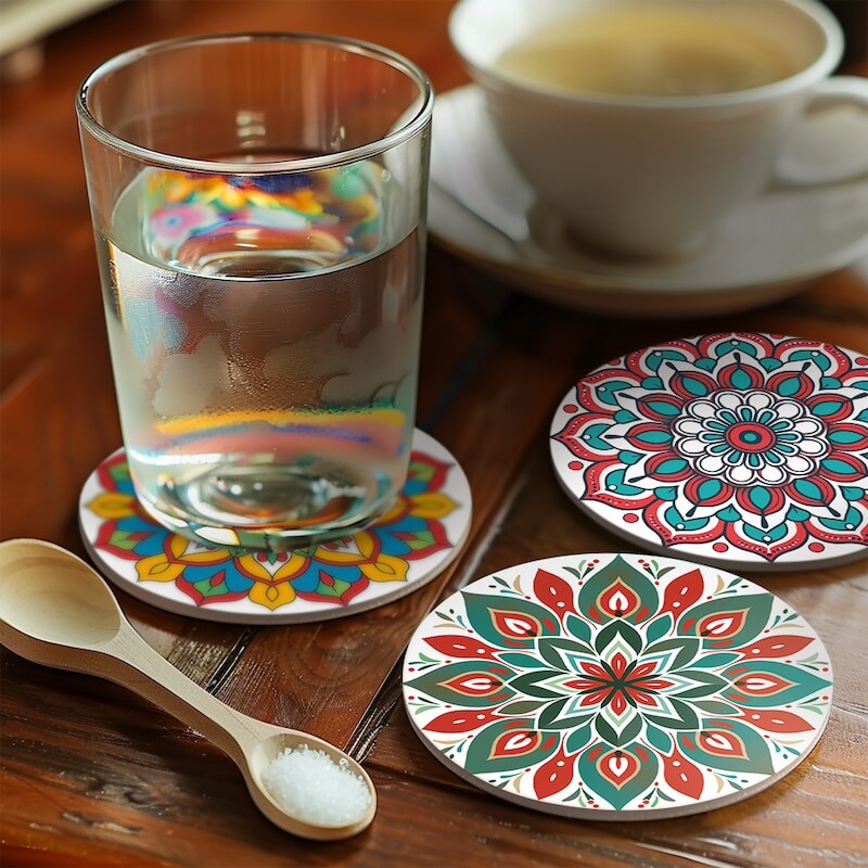 Paint by Numbers - Coasters | Mandala Designs