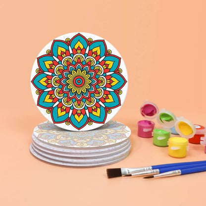 Paint by Numbers - Coasters | Mandala Designs