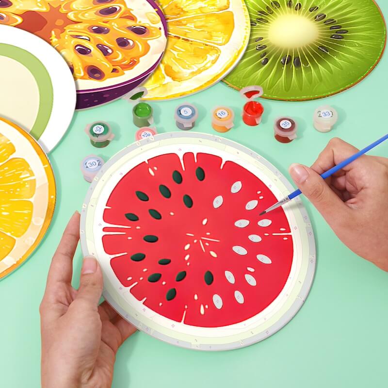 Paint by Numbers - Placemats | Fruits