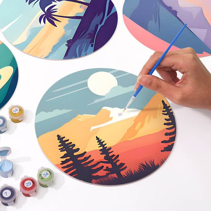 Paint by Numbers - Placemats | Golden hour