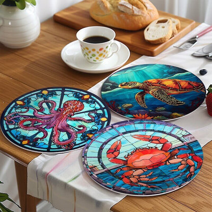 Paint by Numbers - Placemats | Sea animals