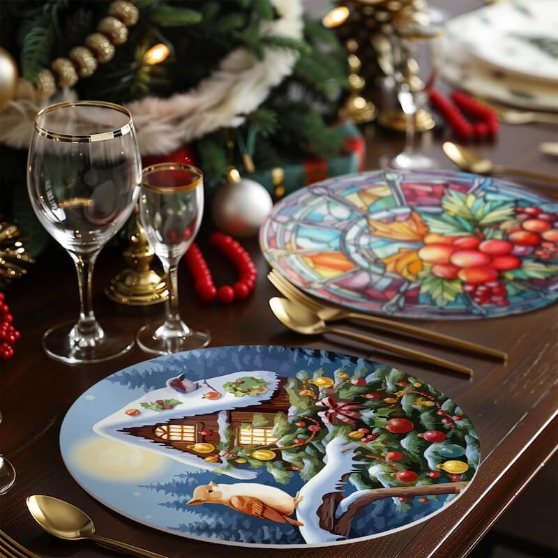 Paint by Numbers - Placemats | Winter time